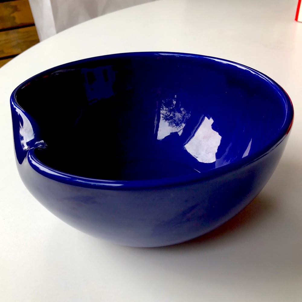 Tiffany Elsa Peretti thumbprint ceramic Bowl